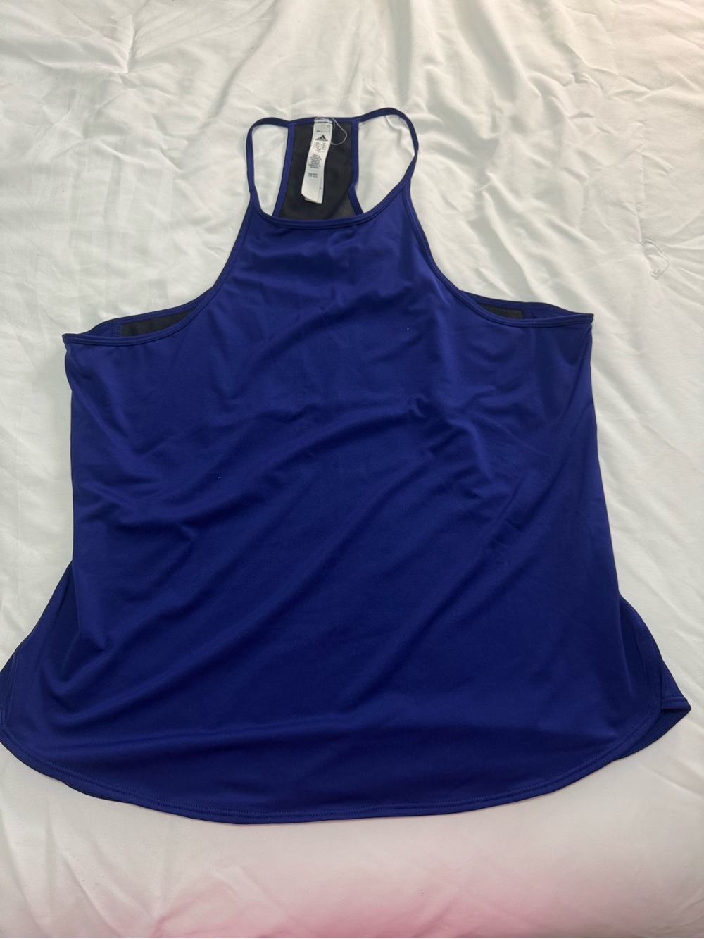 Lululemon Heavyweight Cotton Cropped Tank Top - Royal Blue